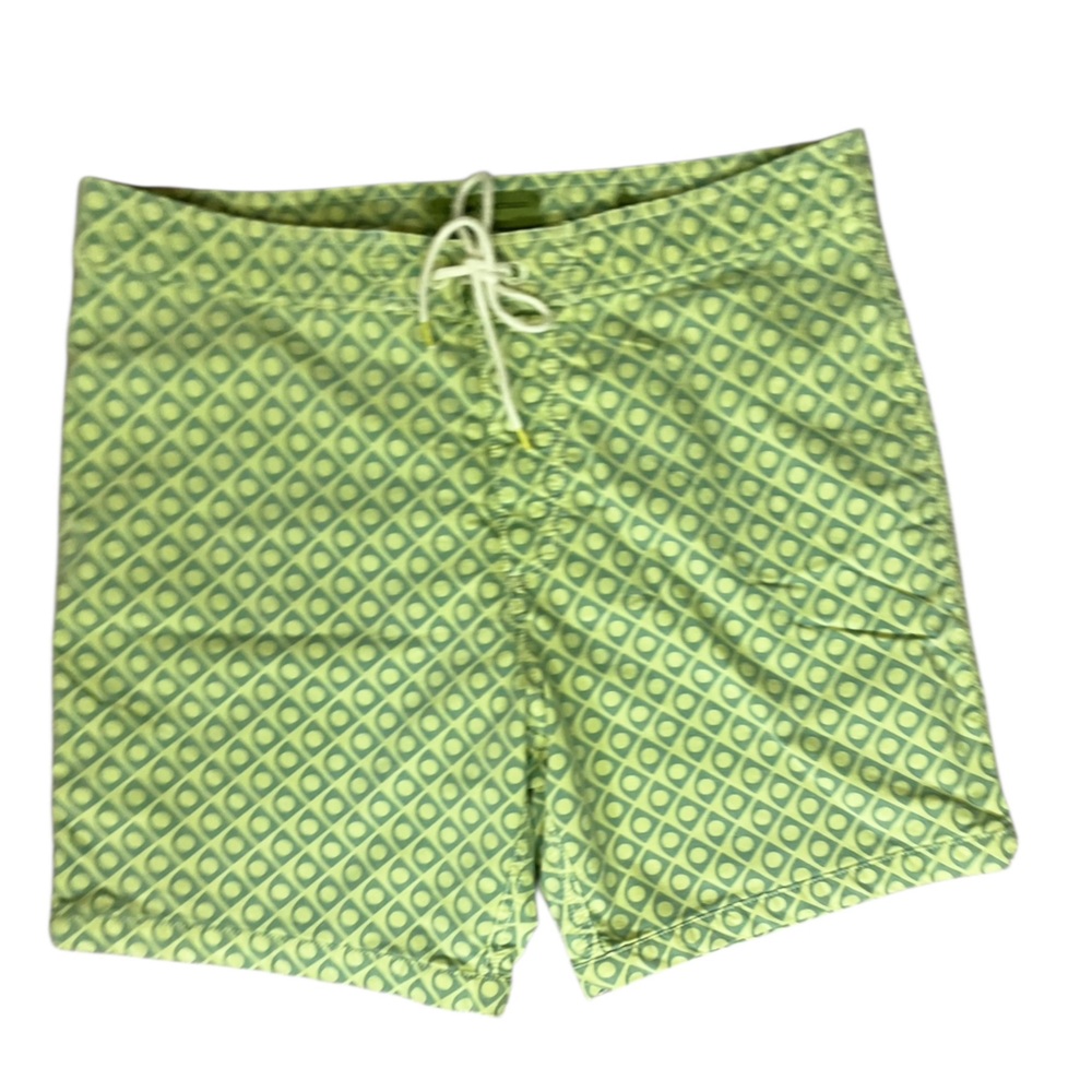 Original Paperbacks Geometric Patterned Swim Trunks - Picture 2 of 10